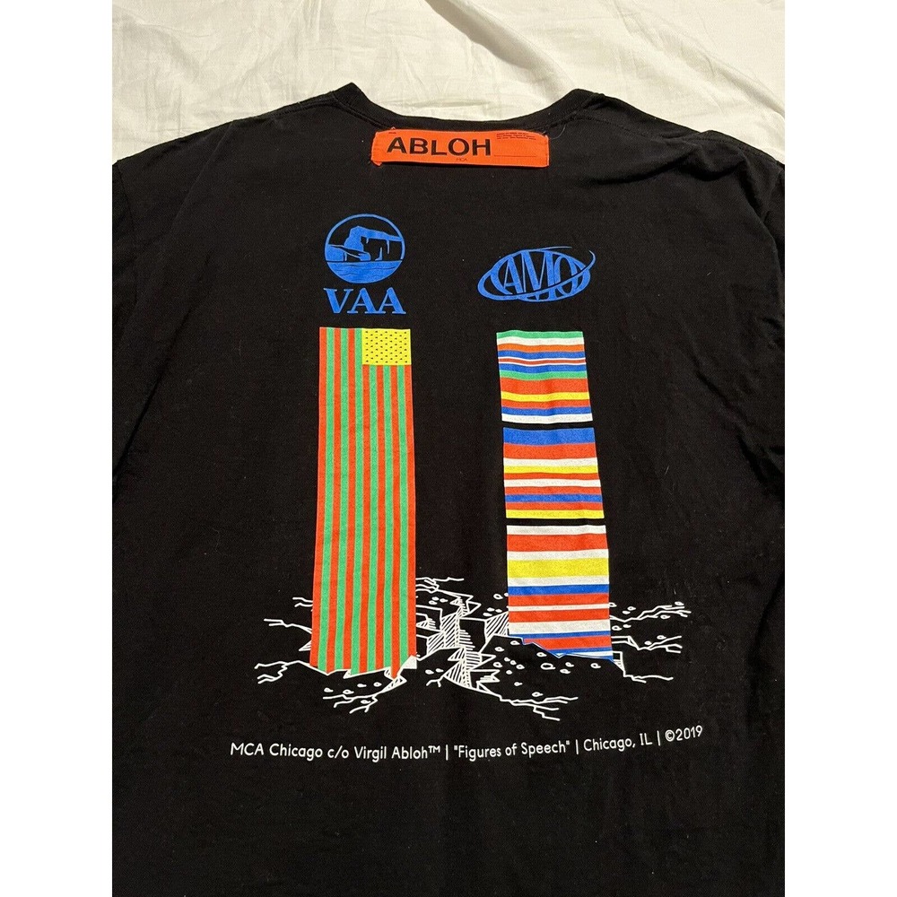 Champion Figures Of Speech Virgil Abloh Mca Shirt… - image 4